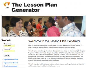 Lesson Plan Generator